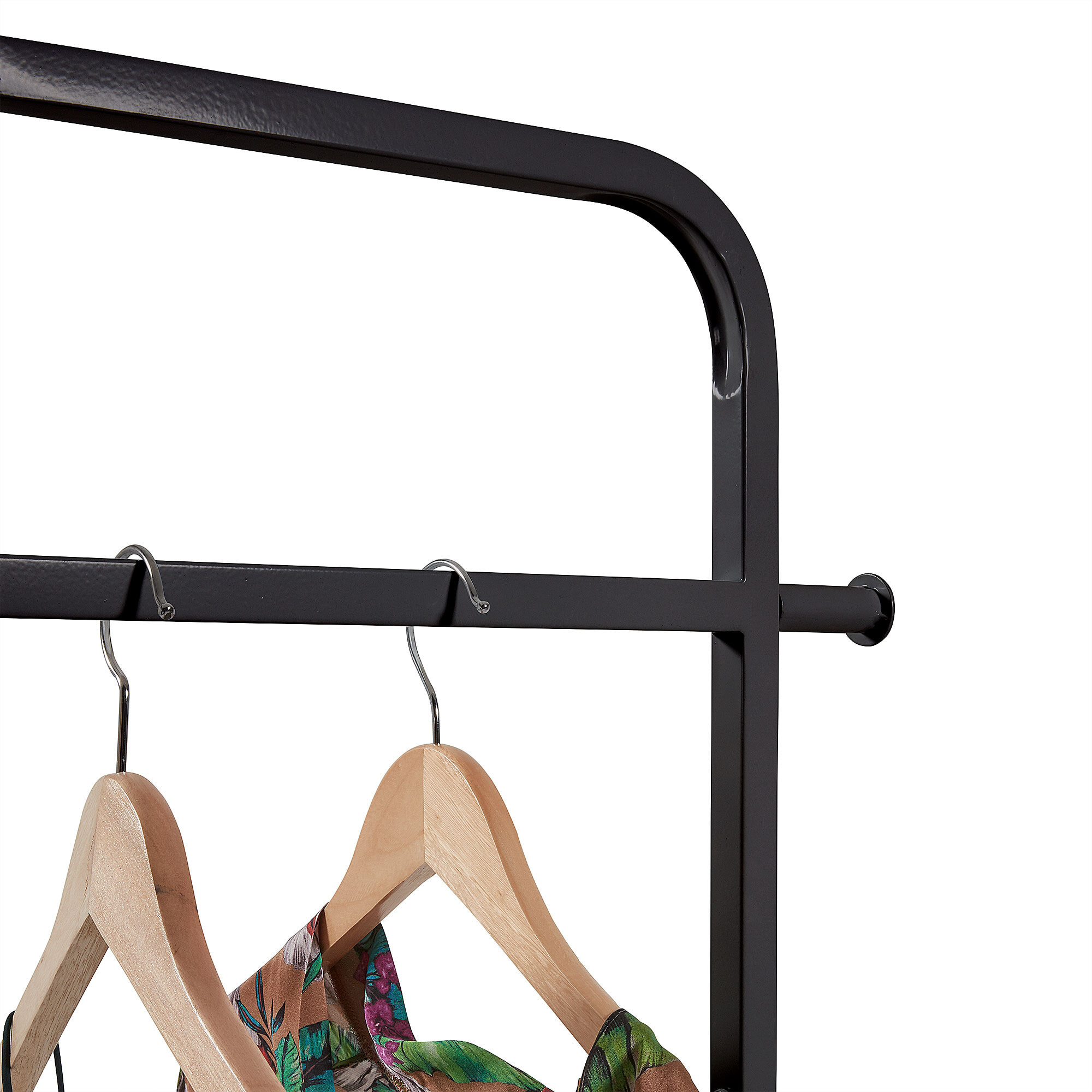 Kave Home Kledingrek 'Celise' kleur Zwart