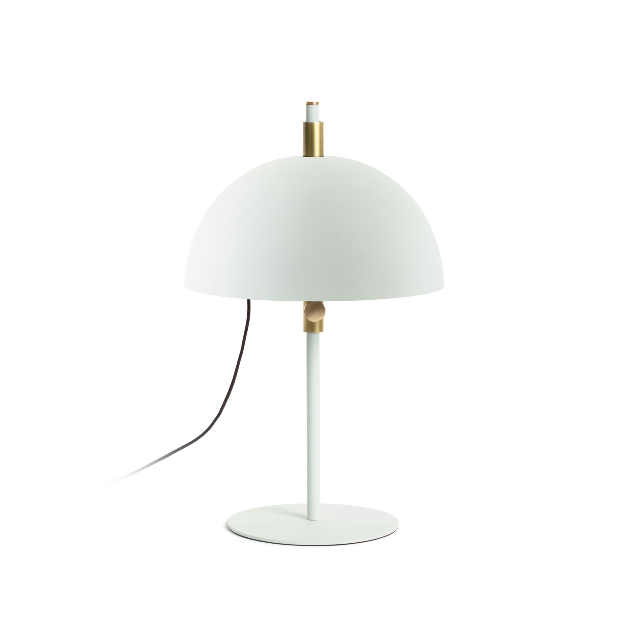 Kave Home Tafellamp 'Sisina' 68cm, kleur Wit/Goud