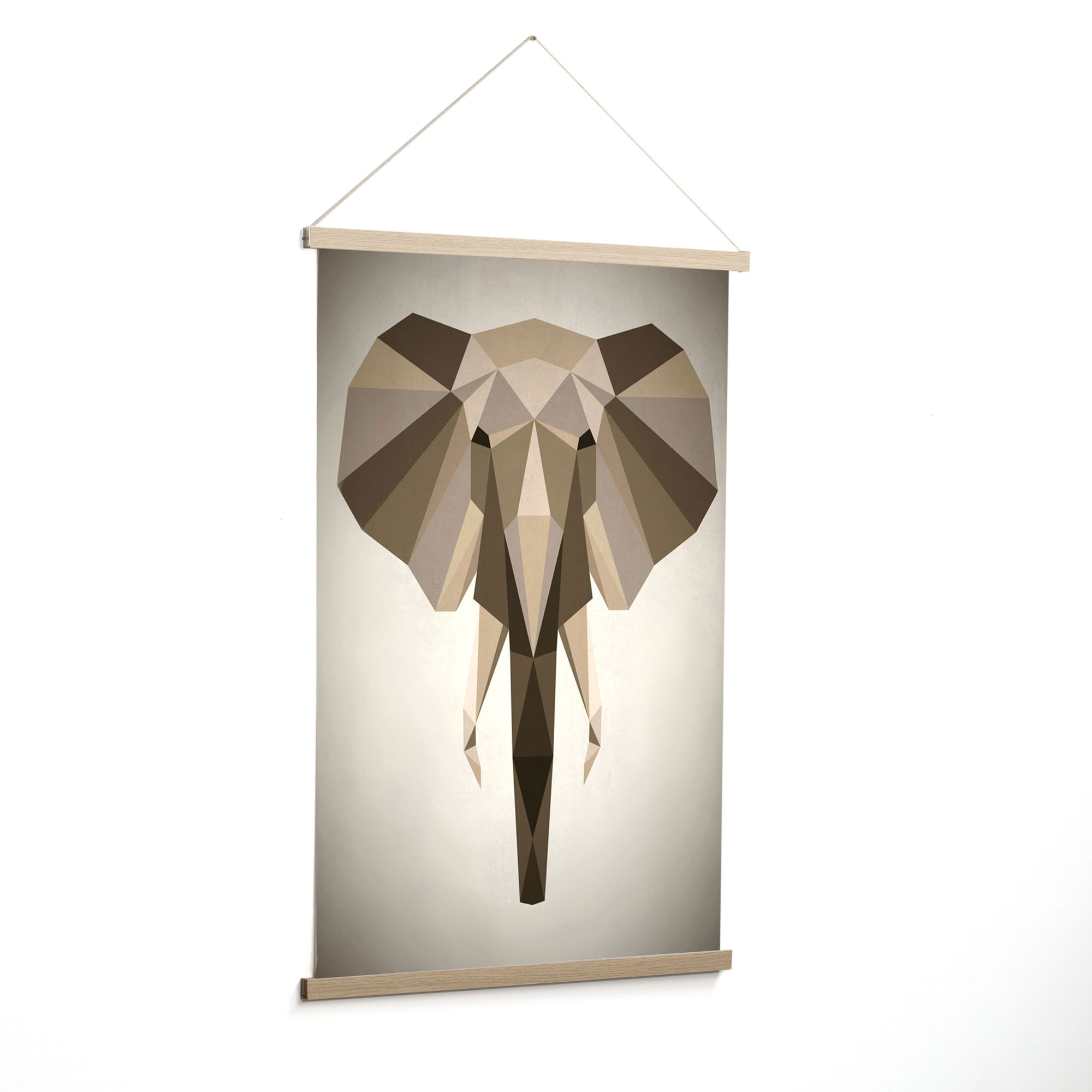 Kave Home Wandpaneel 'Musa' Olifant Kave Home Wandpaneel 'Musa' Olifant