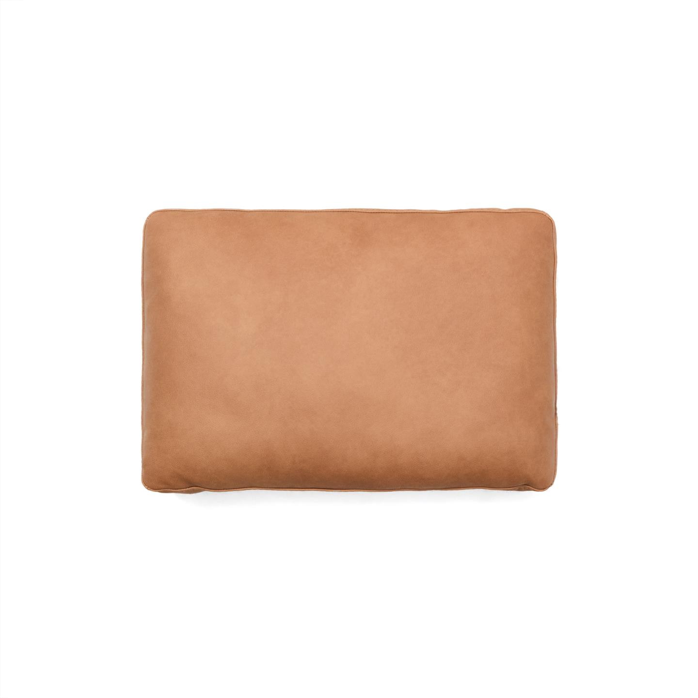 Kave Home Kussen Blok Leer, 40 x 60cm - Bruin
