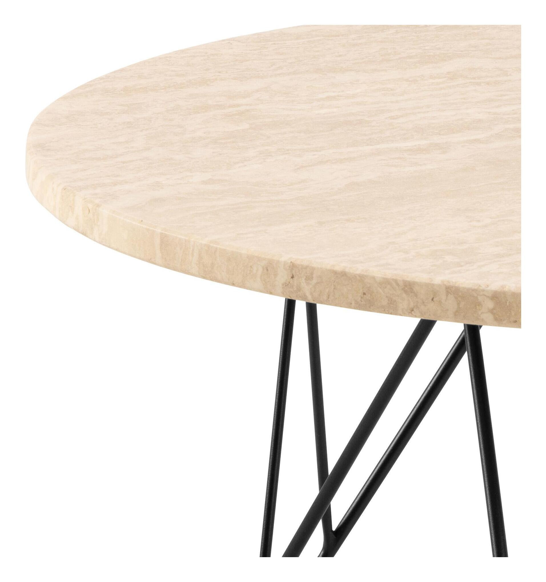 Bendt Ronde Salontafel 'Nadia' Travertin, 80cm