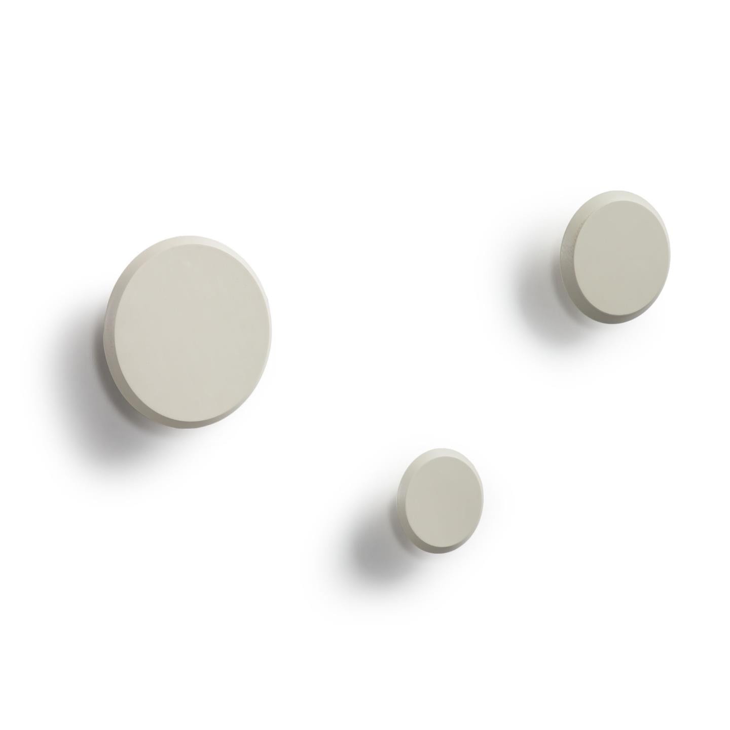 Kave Home Kapstokhaak Nadua Set van 3 stuks - Beige