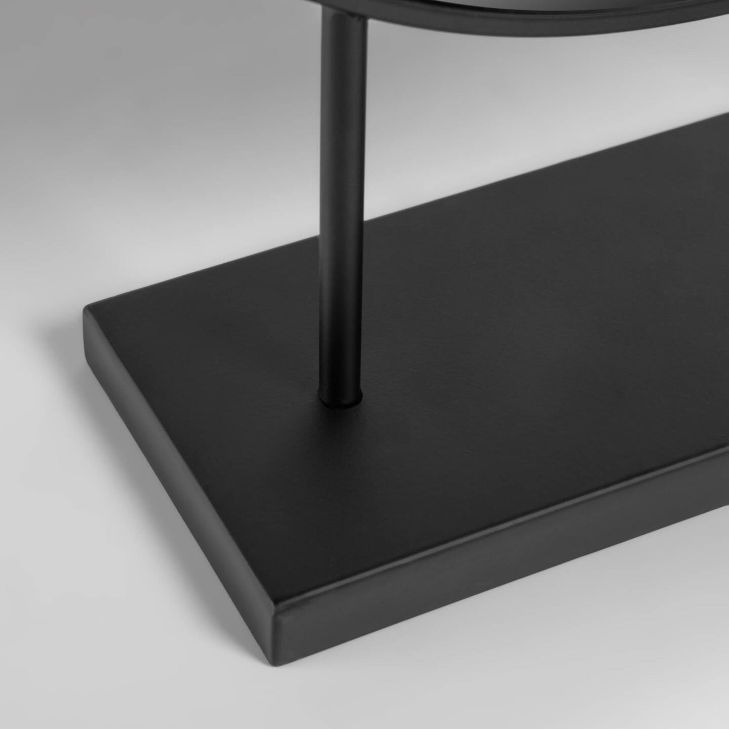 Kave Home Spiegel 'Libia' 45 x 36cm, kleur Zwart