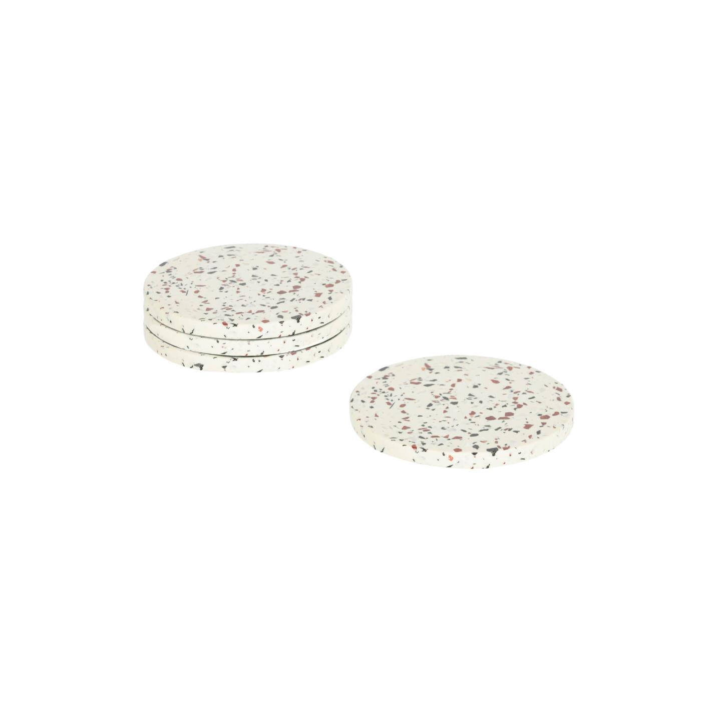 Kave Home Onderzetters 'Tiana' Set van 4 stuks Kave Home Onderzetters 'Tiana' Set van 4 stuks