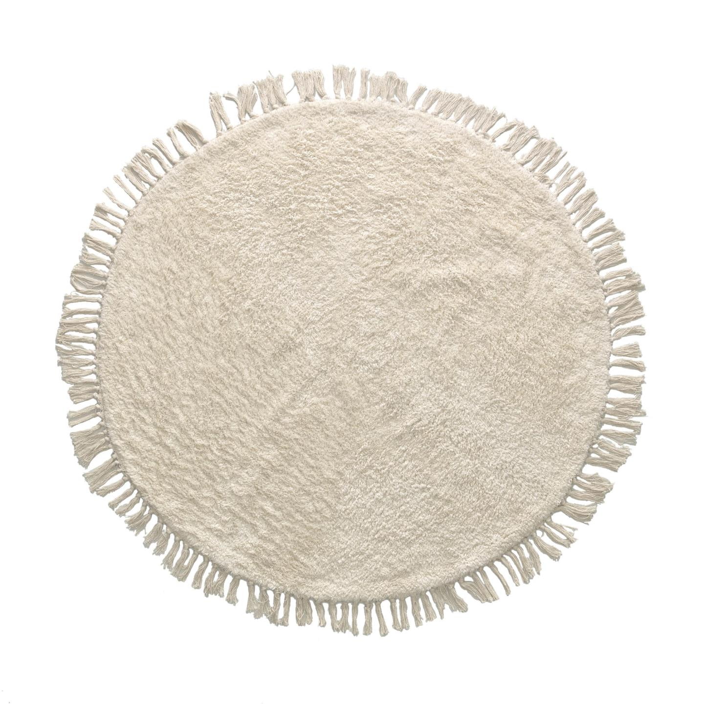 Kave Home Vloerkleed 'Orwen' 100cm, kleur Beige