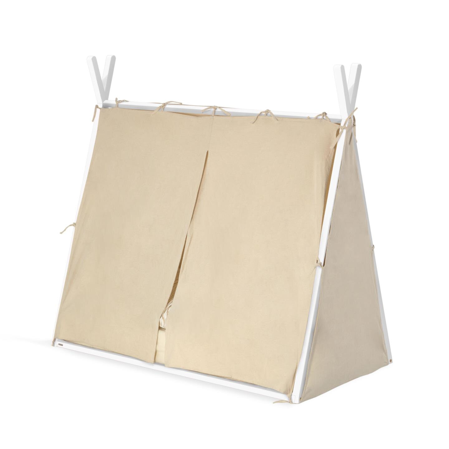 Kave Home Kinderbed 'Maralis' Tipi, 70 x 140cm, kleur Wit