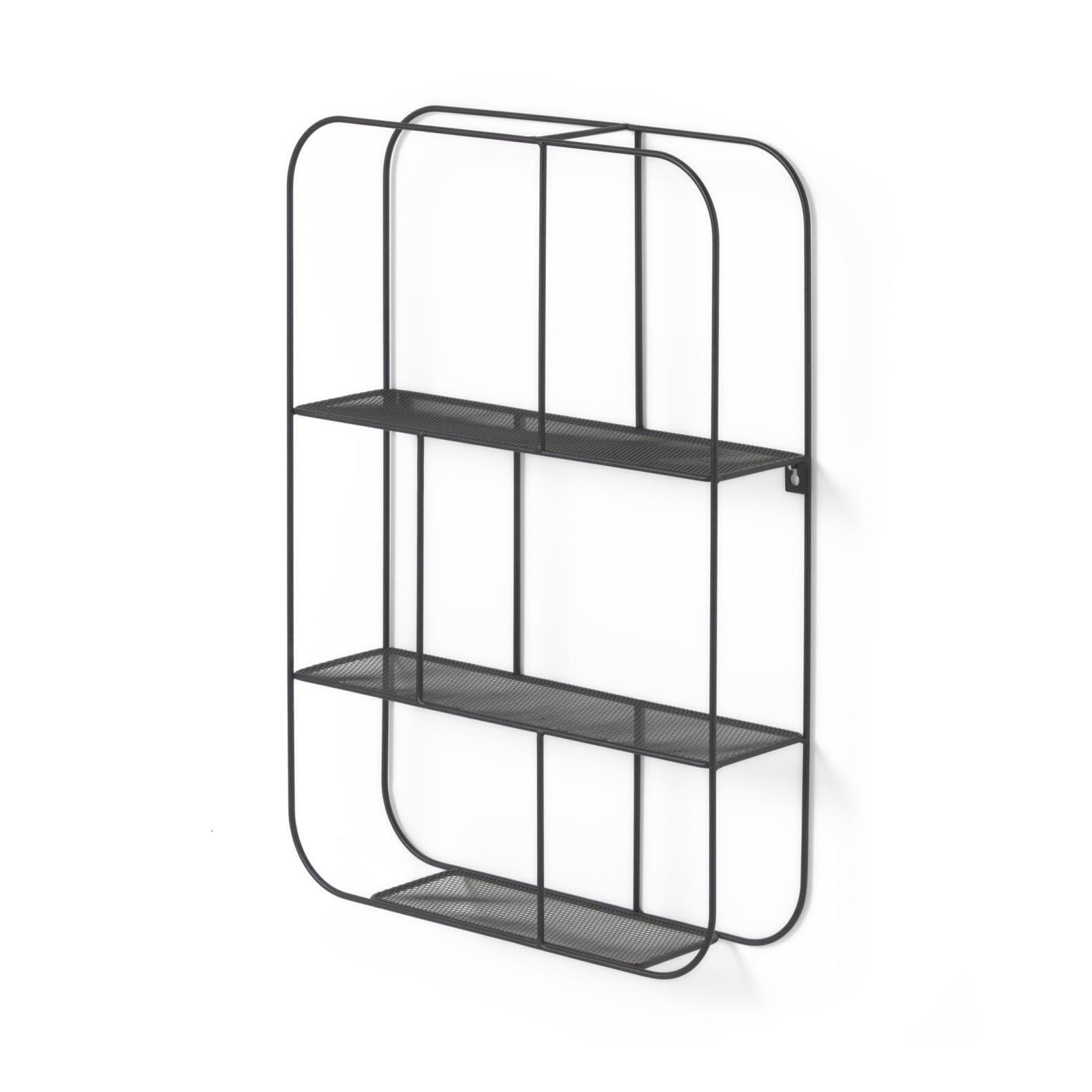 Kave Home Wandrek Veneranda 60 x 42cm - Zwart