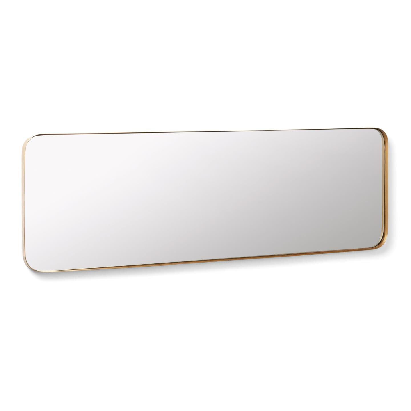 Kave Home Spiegel 'Marco' 150 x 55cm, kleur Goud