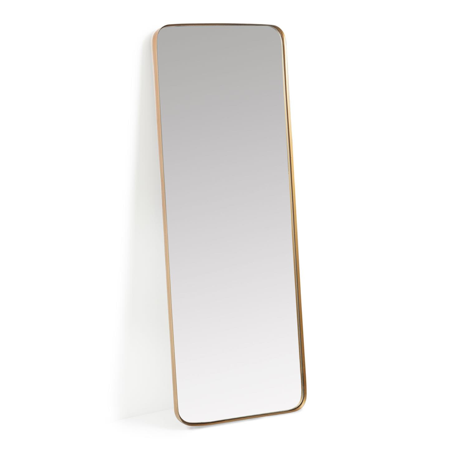 Kave Home Spiegel 'Marco' 150 x 55cm, kleur Goud