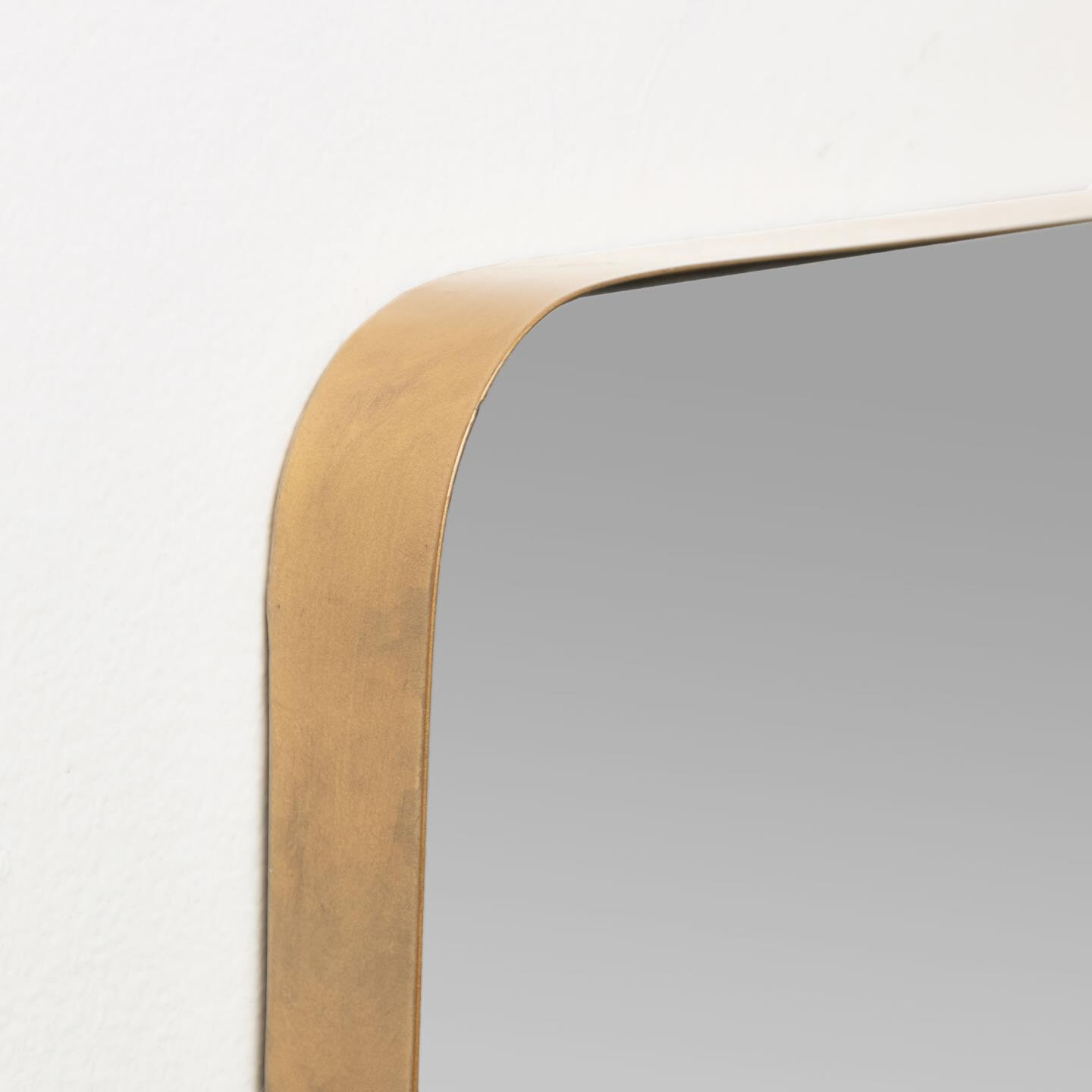 Kave Home Spiegel 'Marco' 150 x 55cm, kleur Goud