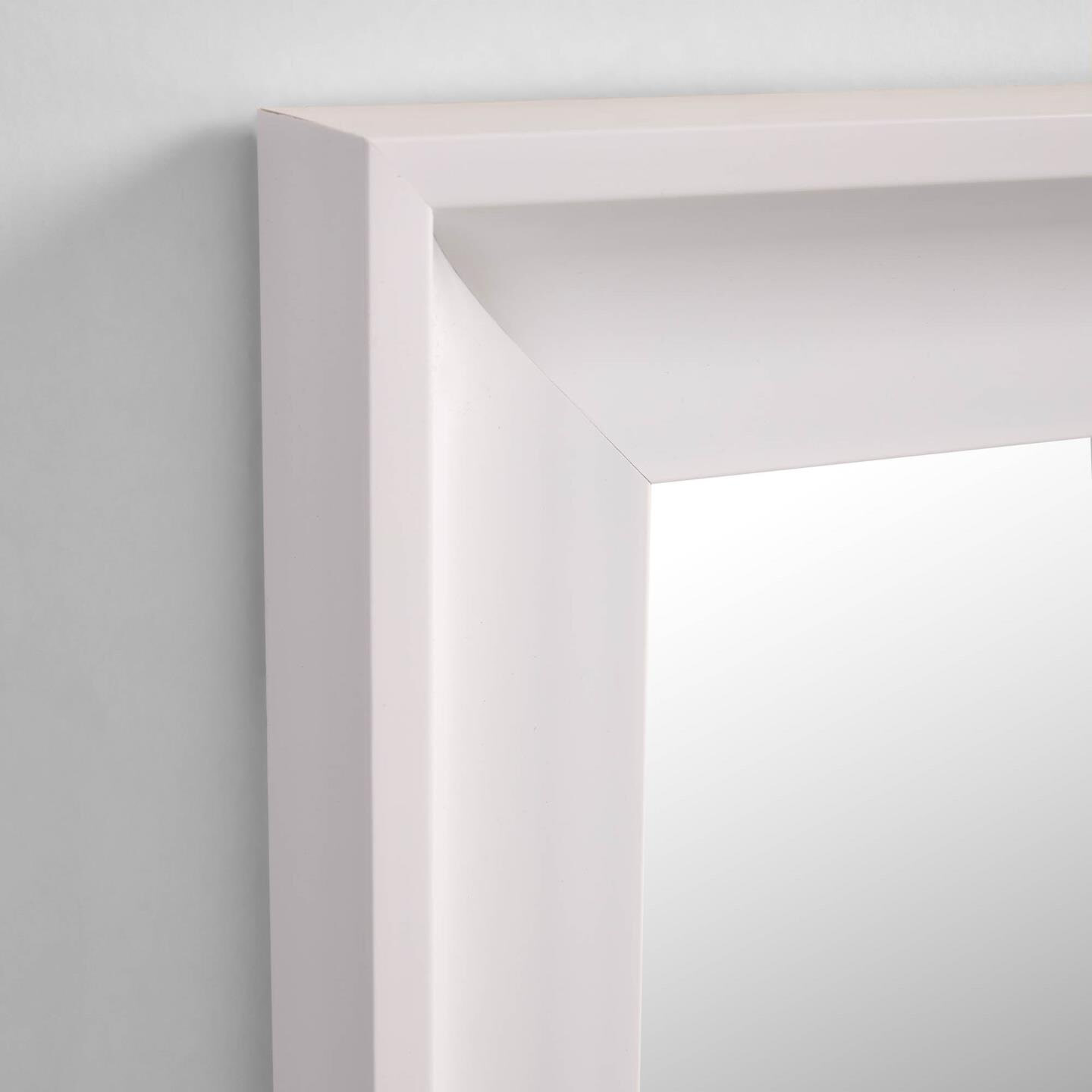 Kave Home Spiegel 'Romila', 158.5 x 52cm, kleur Wit