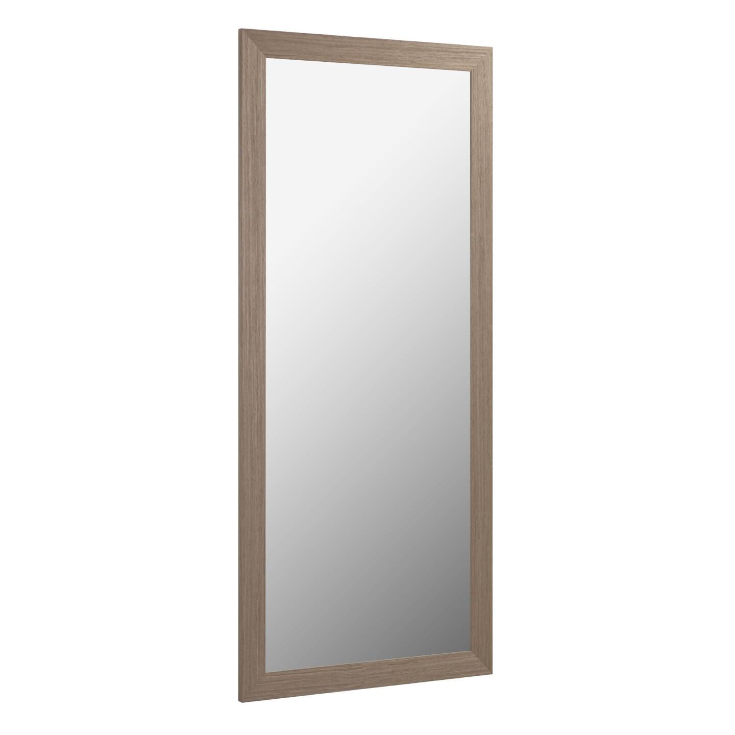 Kave Home Spiegel 'Wilany' 158.5 x 52.5cm, kleur Walnoot Kave Home Spiegel 'Wilany' 158.5 x 52.5cm, kleur Walnoot