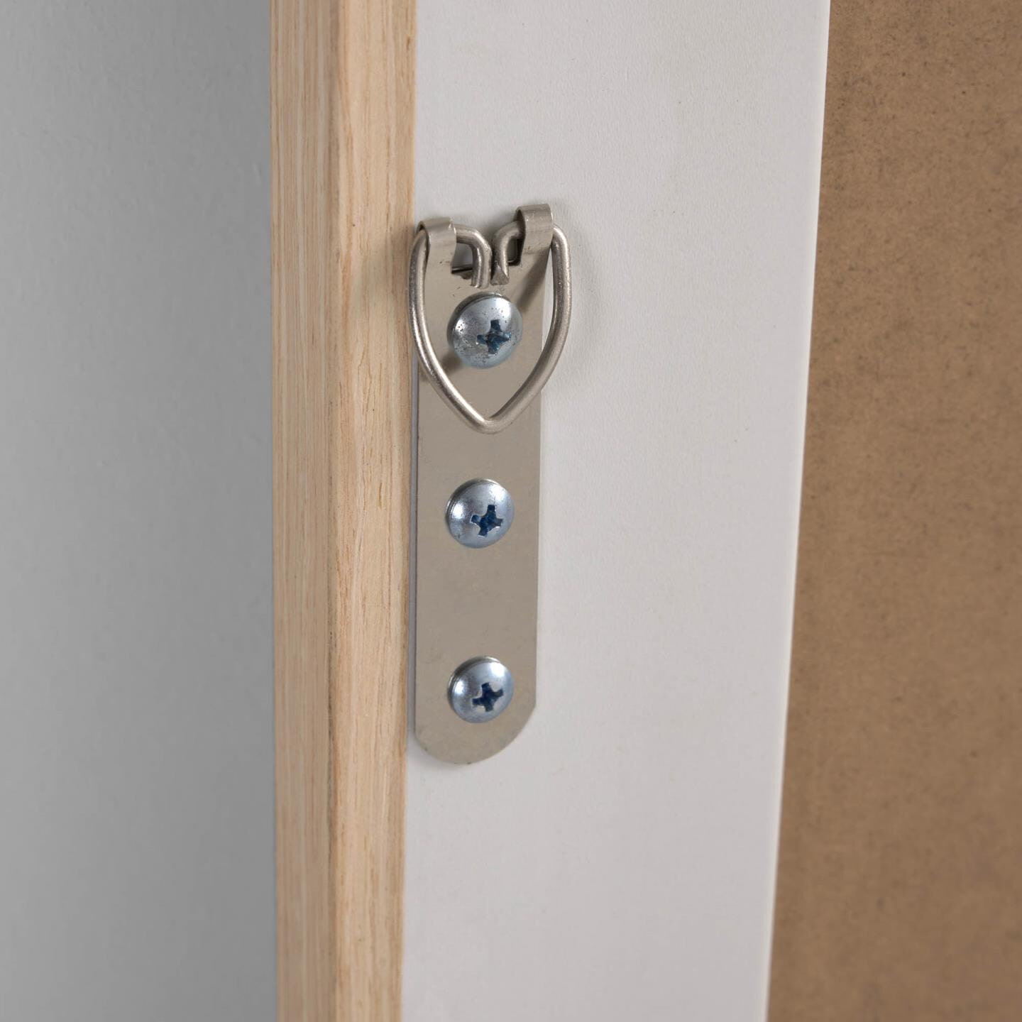 Kave Home Spiegel 'Yvaine' Brede Rand, 180 x 80cm, kleur Naturel