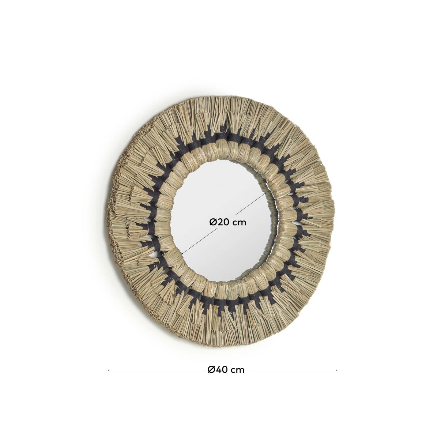 Kave Home Ronde Spiegel 'Akila' 40cm