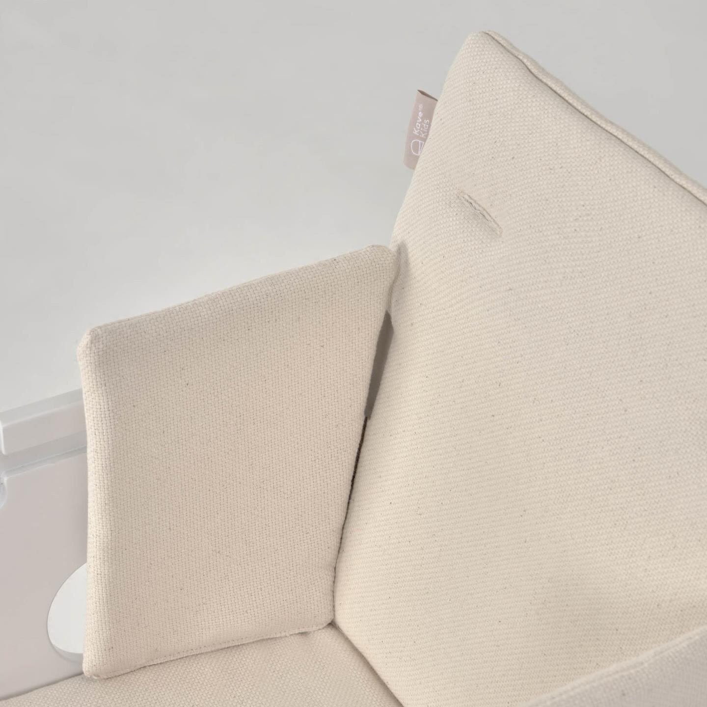Kave Home Stoelkussen 'Nuun' t.b.v. kinderstoel, kleur Beige
