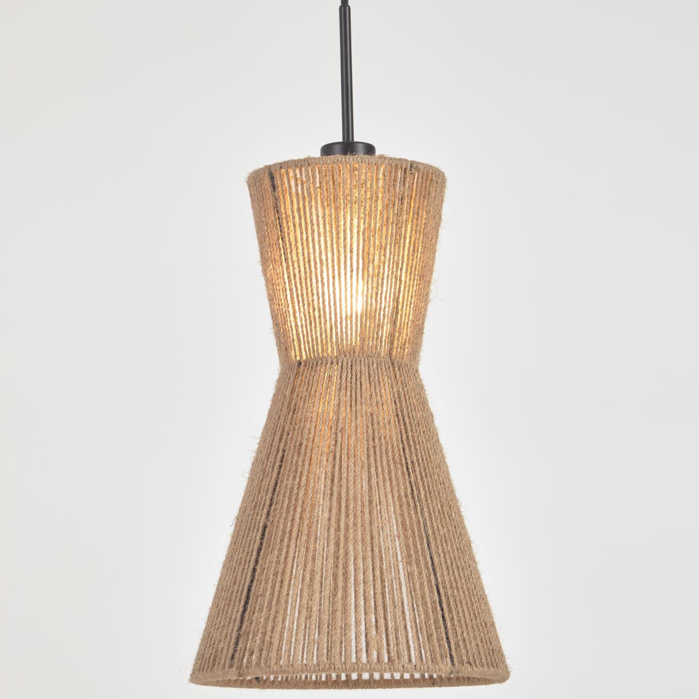 Kave Home Lampenkap 'Crista' Jute, Ø25cm