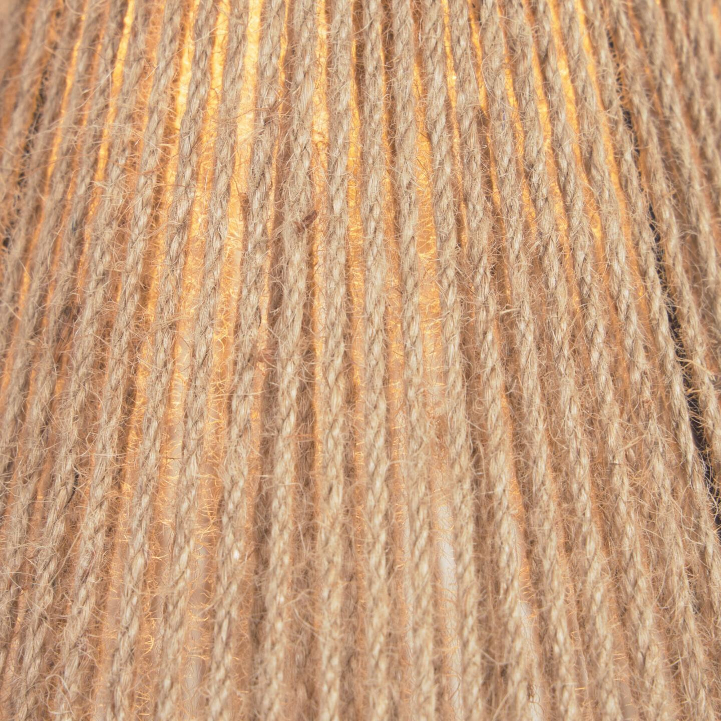 Kave Home Lampenkap 'Crista' Jute, Ø25cm