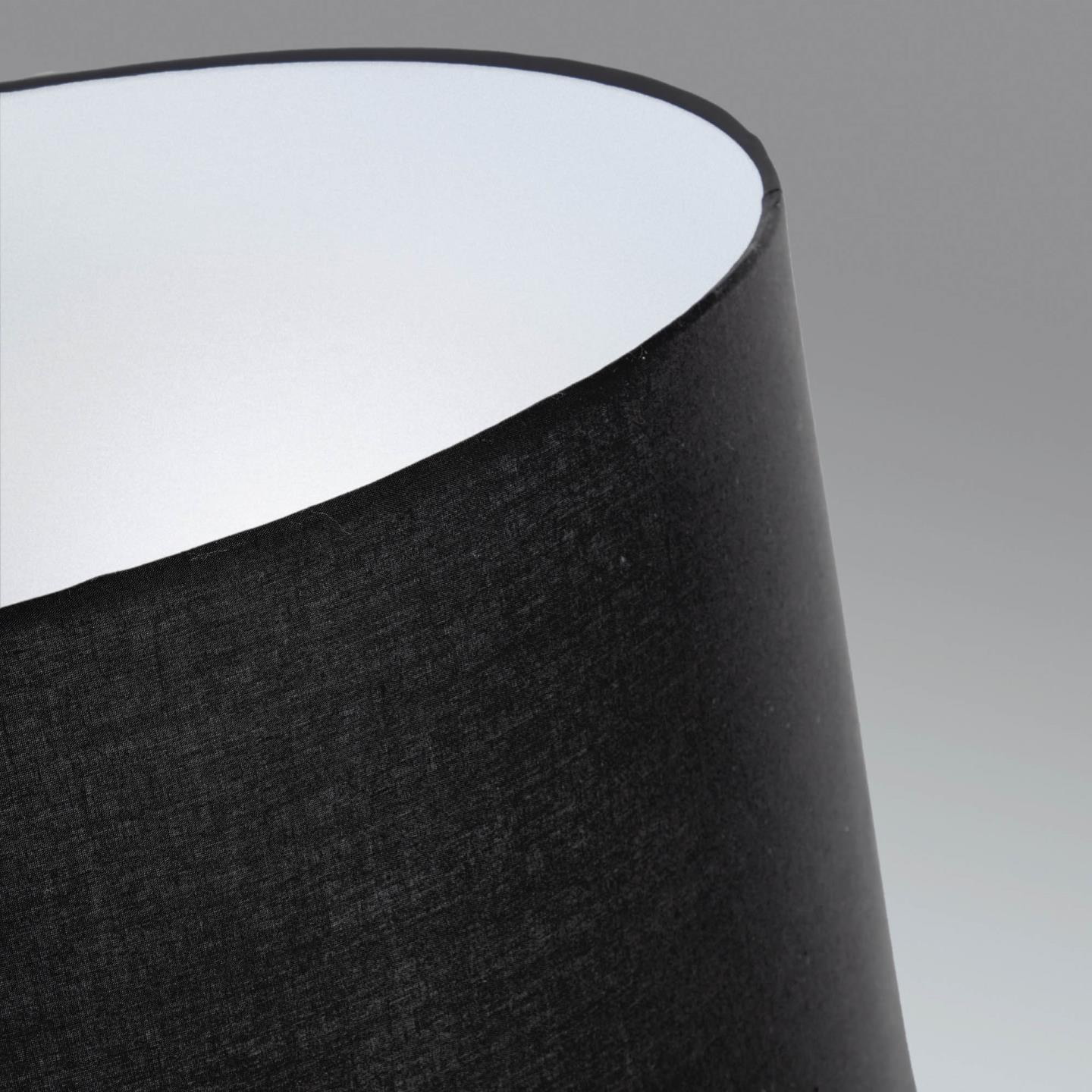 Kave Home Vloerlamp 'Ikia' kleur Zwart