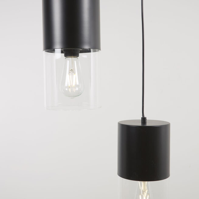 Kave Home Hanglamp 'Flexa' 3-lamps
