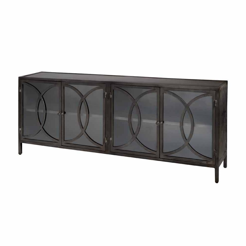 Tower Living Dressoir Stelvio 200cm - Gun Metal