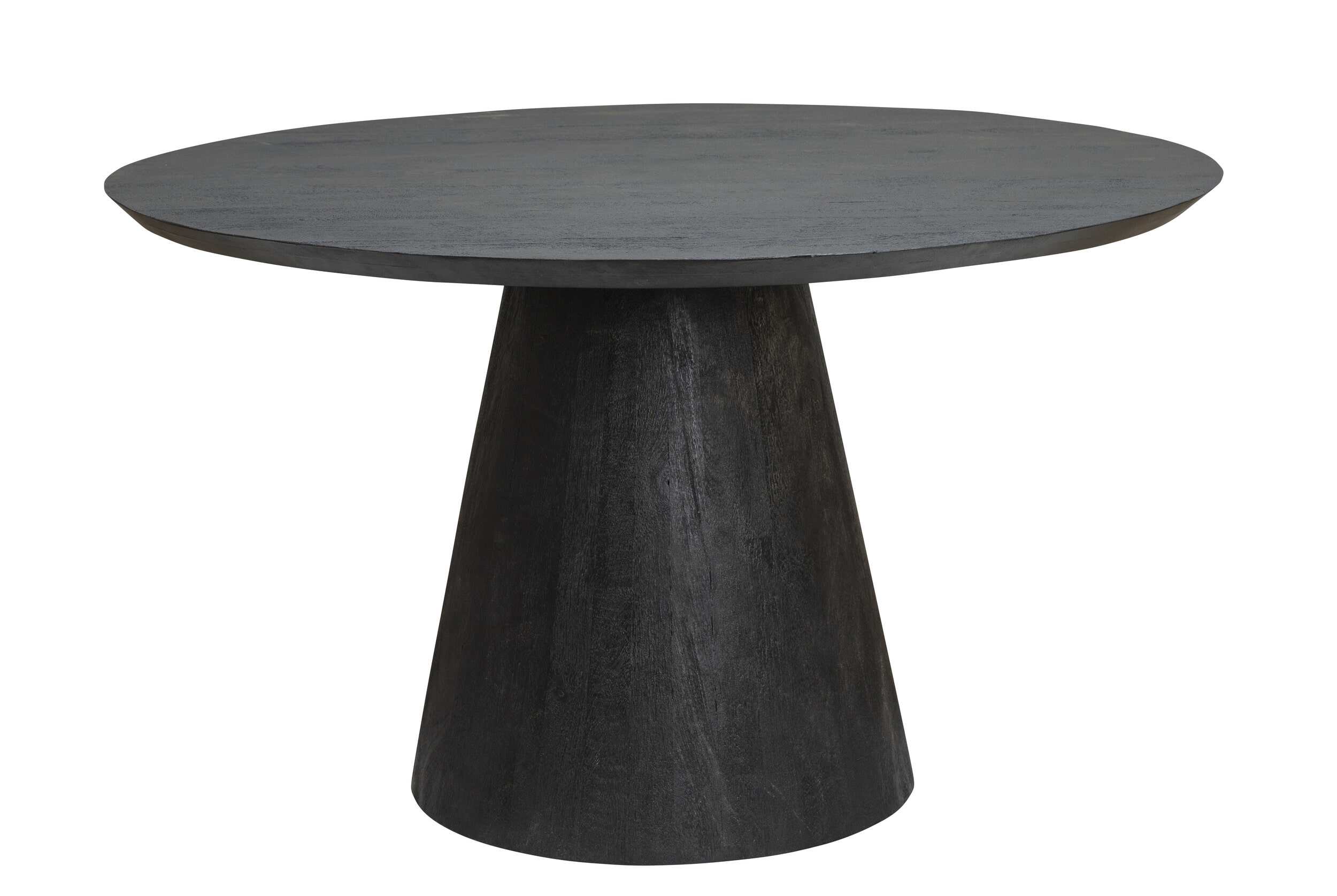 Tower Living Ronde Eettafel 'Premana' Mangohout, kleur Zwart