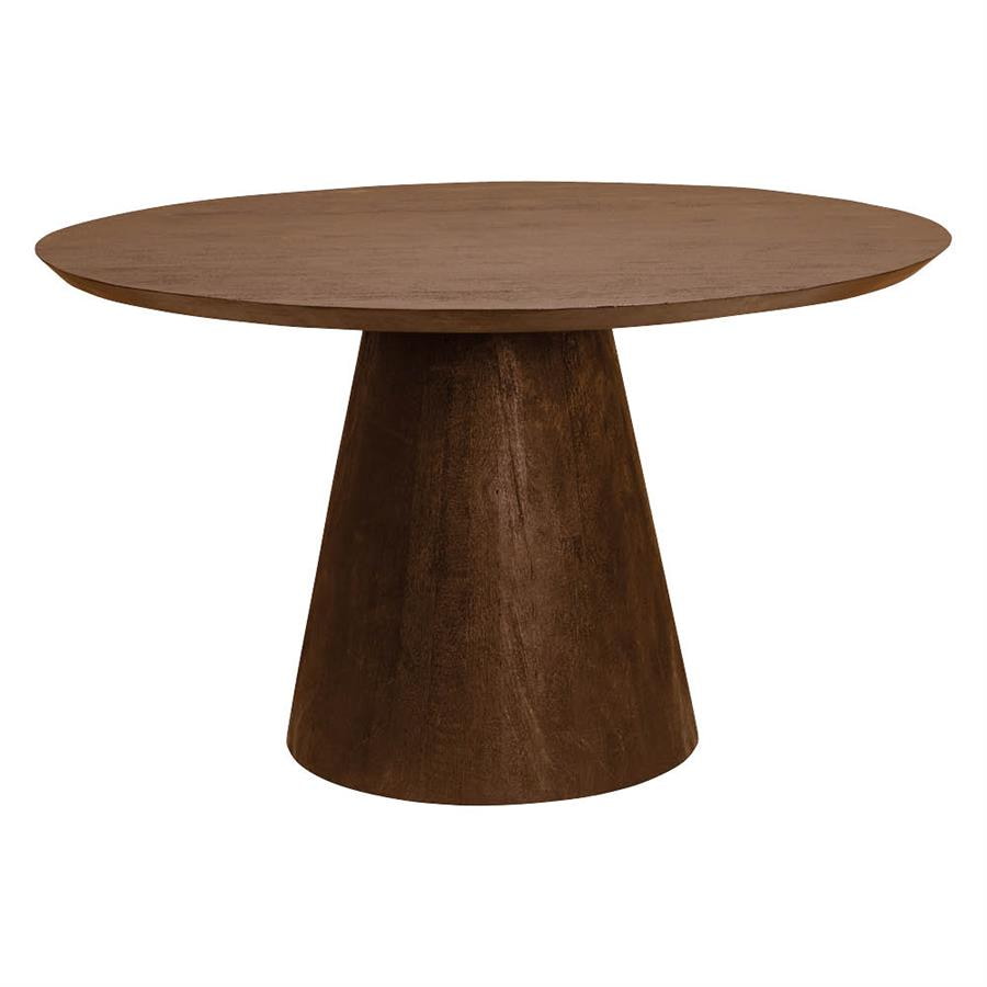 Tower Living Ronde Eettafel 'Premana' Mangohout, 150cm, kleur Bruin