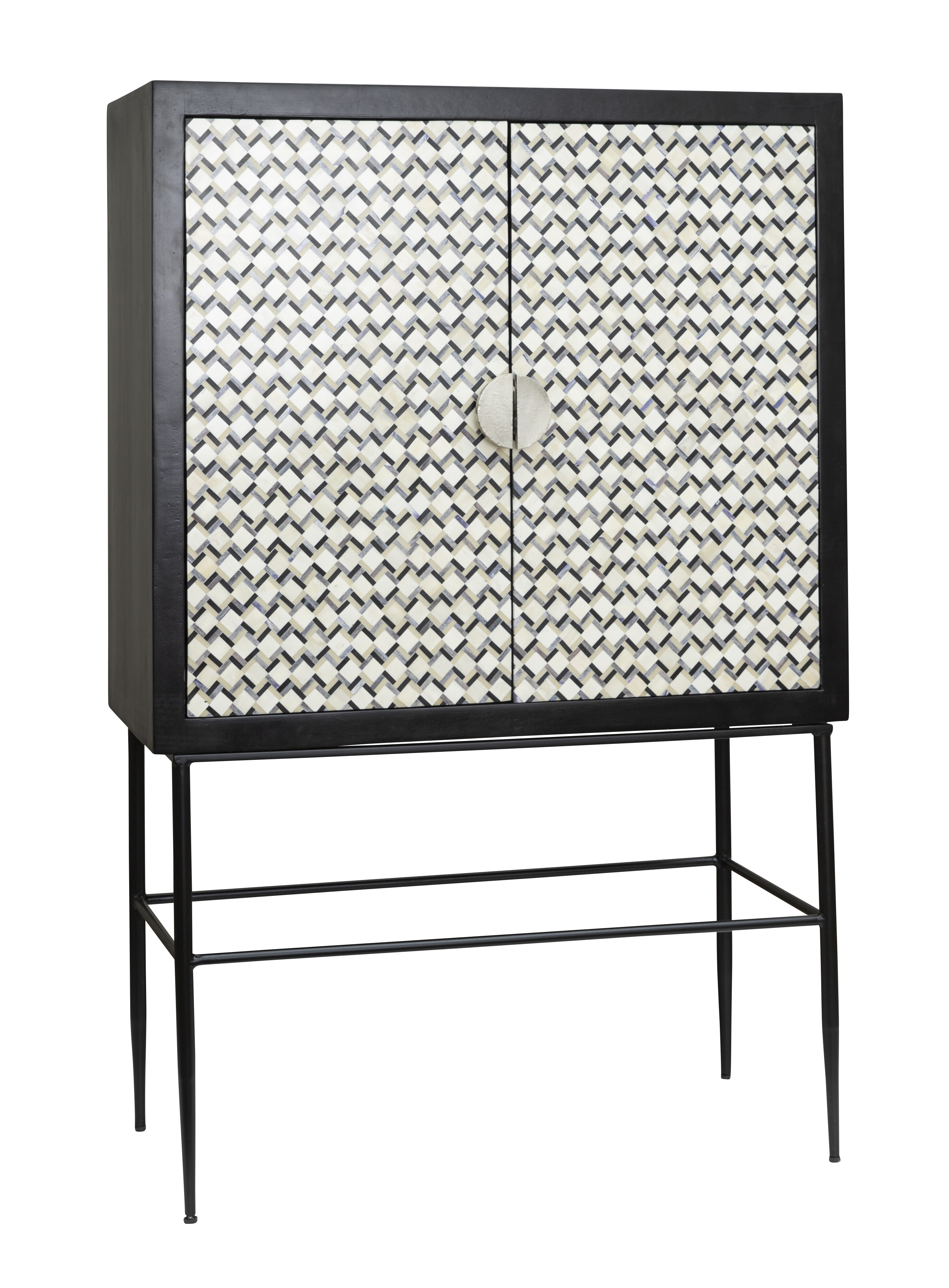 Tower Living Opbergkast 'Brendola' Bone inlay, 150 x 100cm