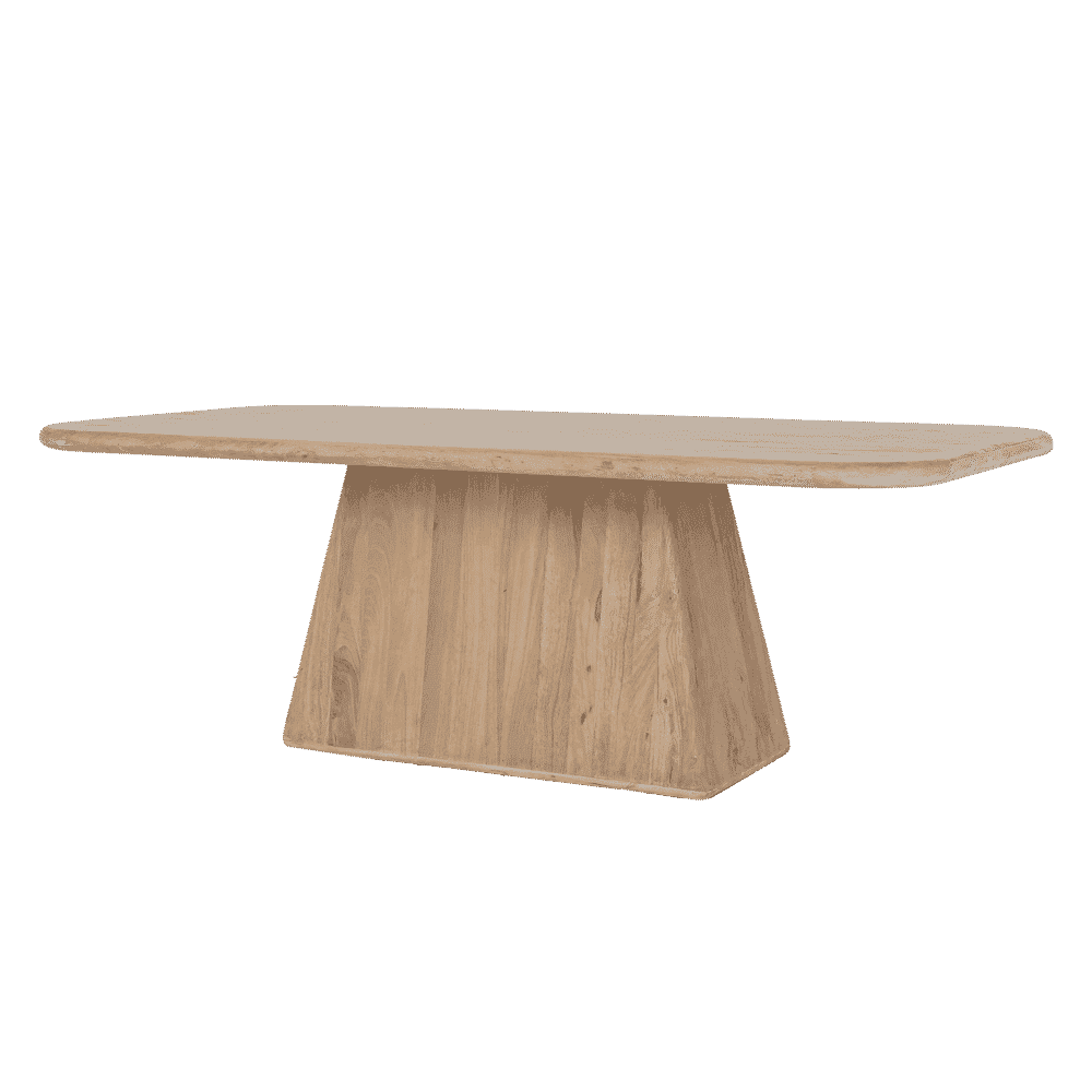 Tower Living Eettafel 'Asti' Mangohout, kleur Naturel