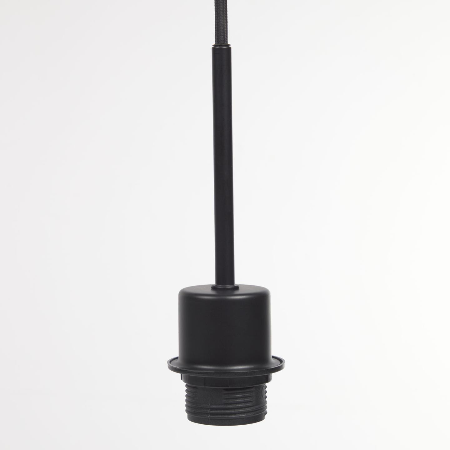 Kave Home Hanglampfitting 'Fulvia' kleur Zwart