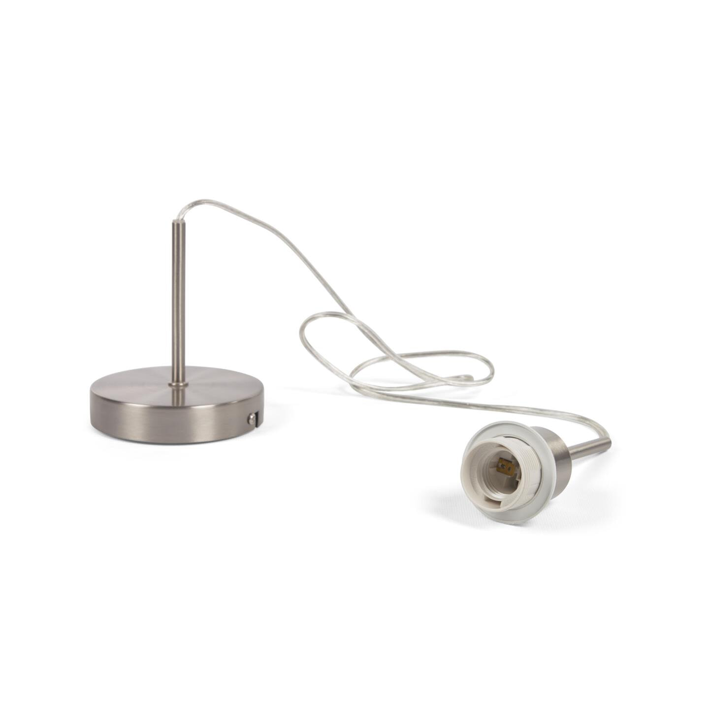 Kave Home Plafondlamphouder 'Fulvia' kleur Zilver Kave Home Plafondlamphouder 'Fulvia' kleur Zilver