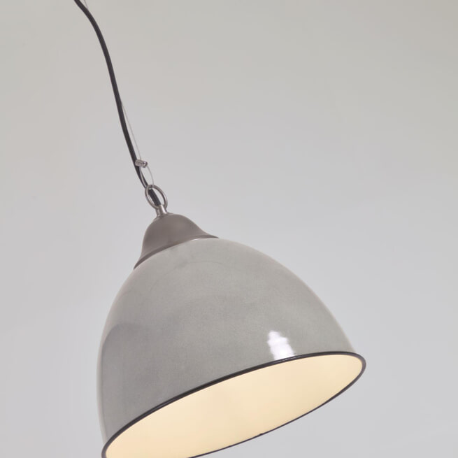 Kave Home Hanglamp 'Neus' Metaal, kleur Grijs