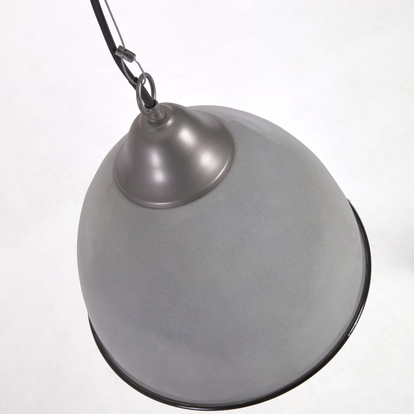 Kave Home Hanglamp 'Neus' Metaal, kleur Grijs