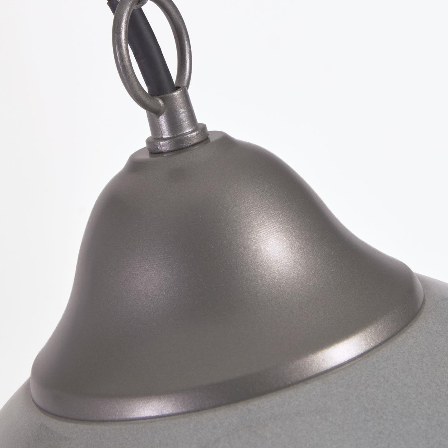 Kave Home Hanglamp 'Neus' Metaal, kleur Grijs