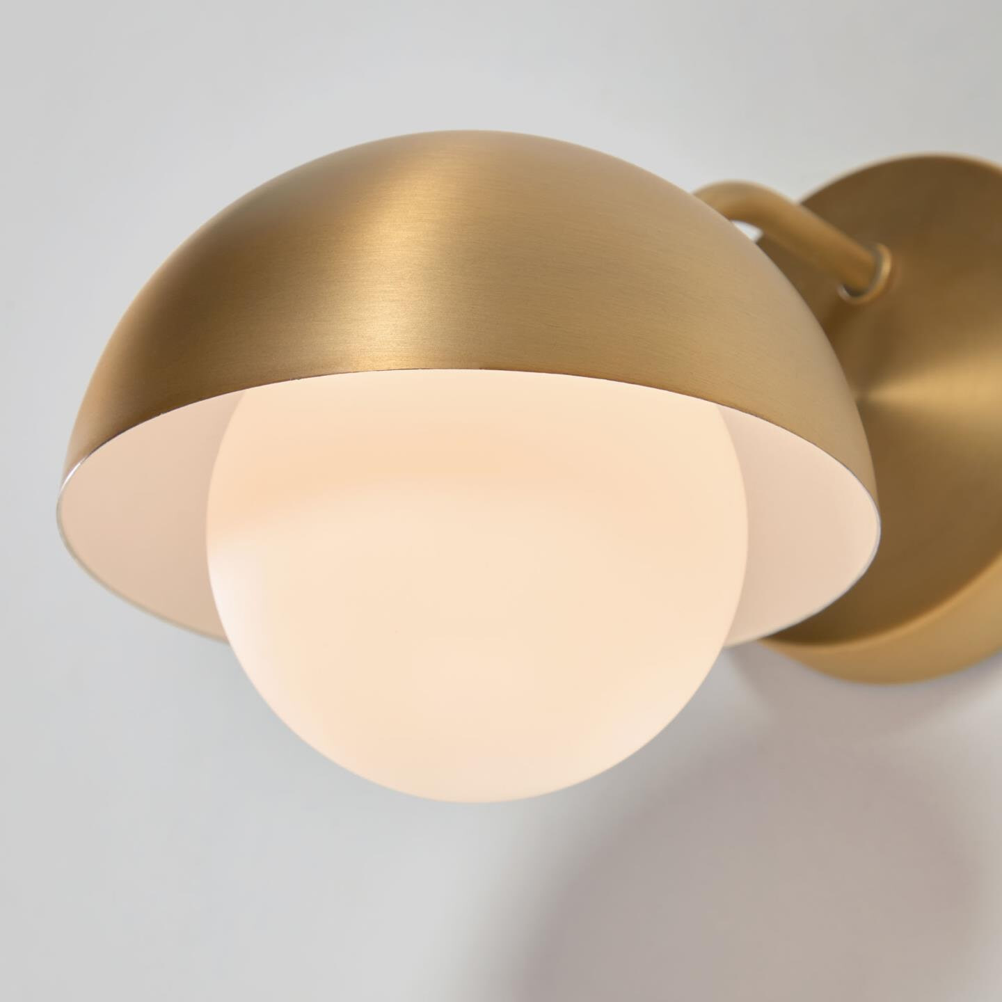 Kave Home Wandlamp 'Lonela' Messing