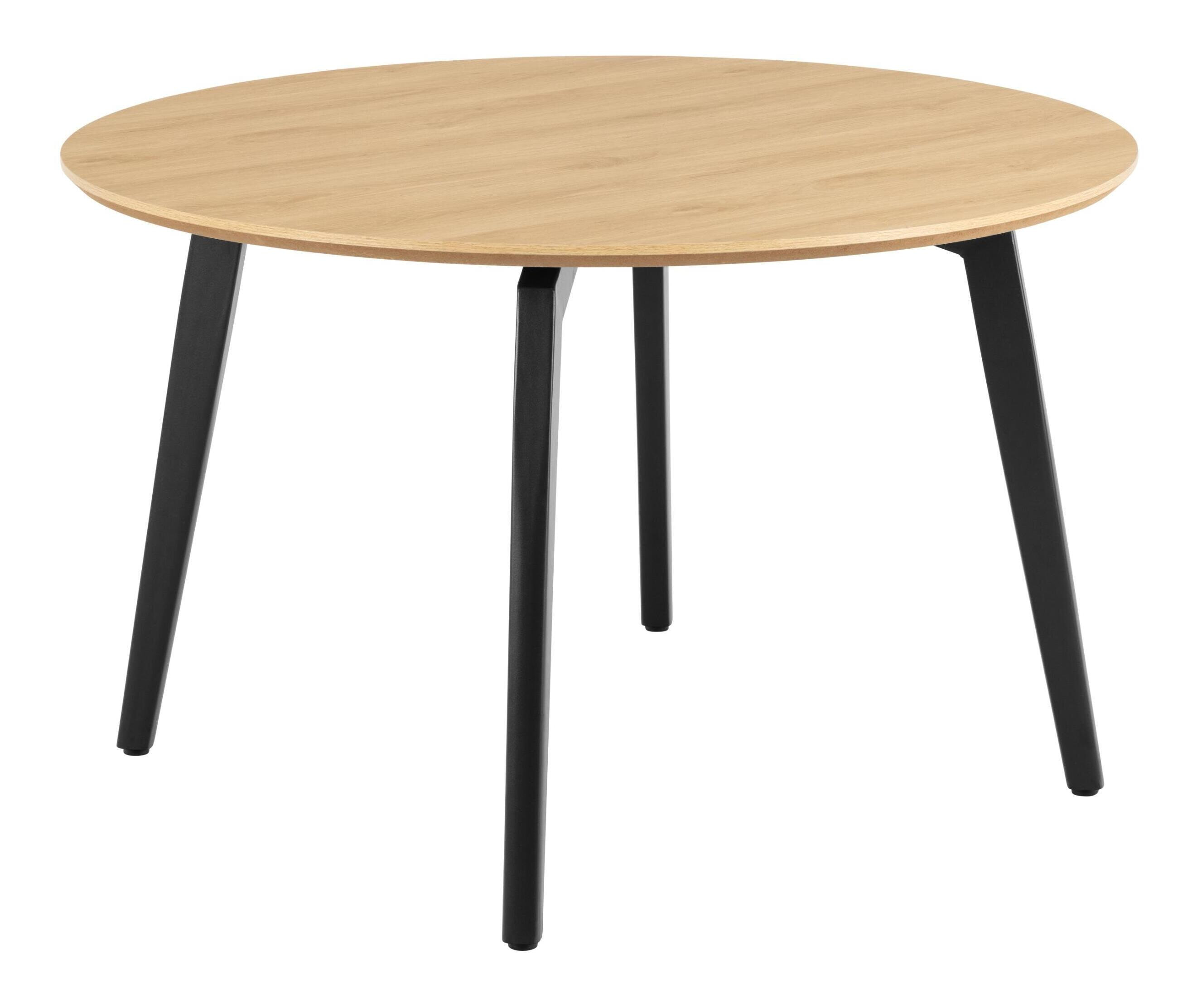 Bendt Ronde Eettafel Jatavia Eiken, 120cm - Naturel