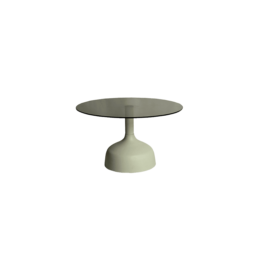 Tower Living Ronde Salontafel Elba Glas, 70cm - Off White