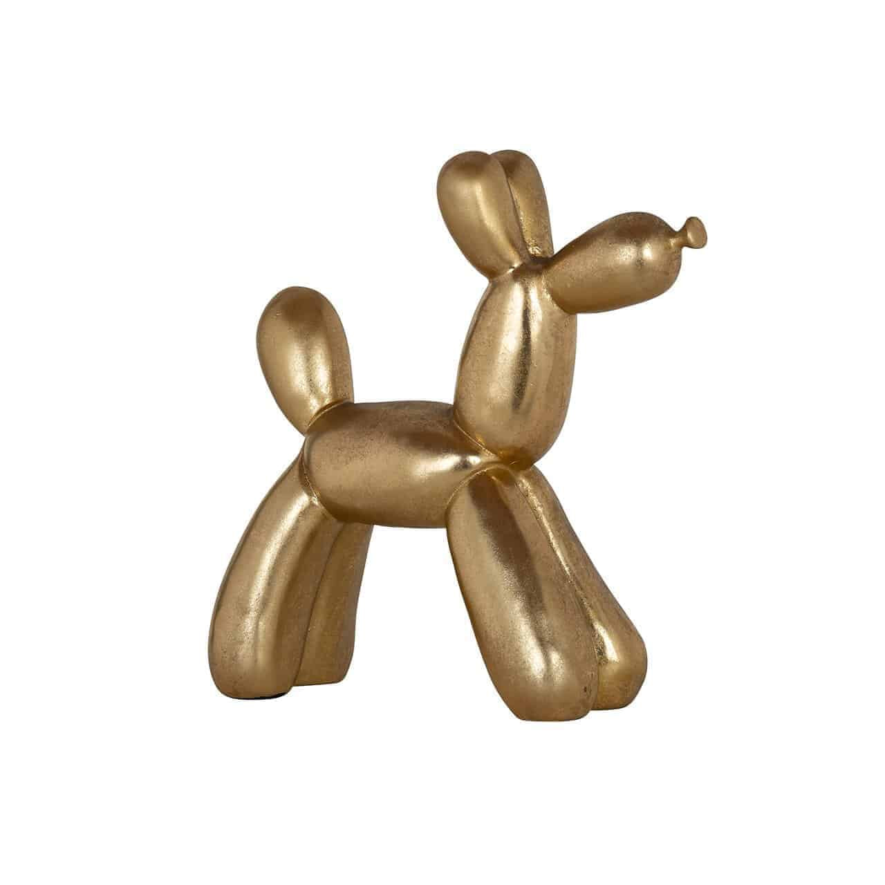 Richmond Decoratie 'Balloon Dog' kleur Goud (per stuk)