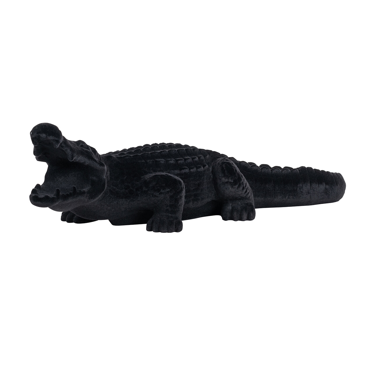 Richmond Decoratie 'Crocodile' 60cm, kleur Zwart