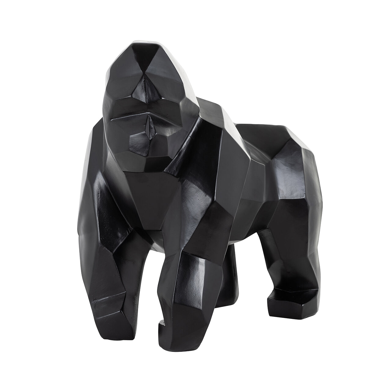 Richmond Decoratie 'Gorilla Koko' kleur Zwart