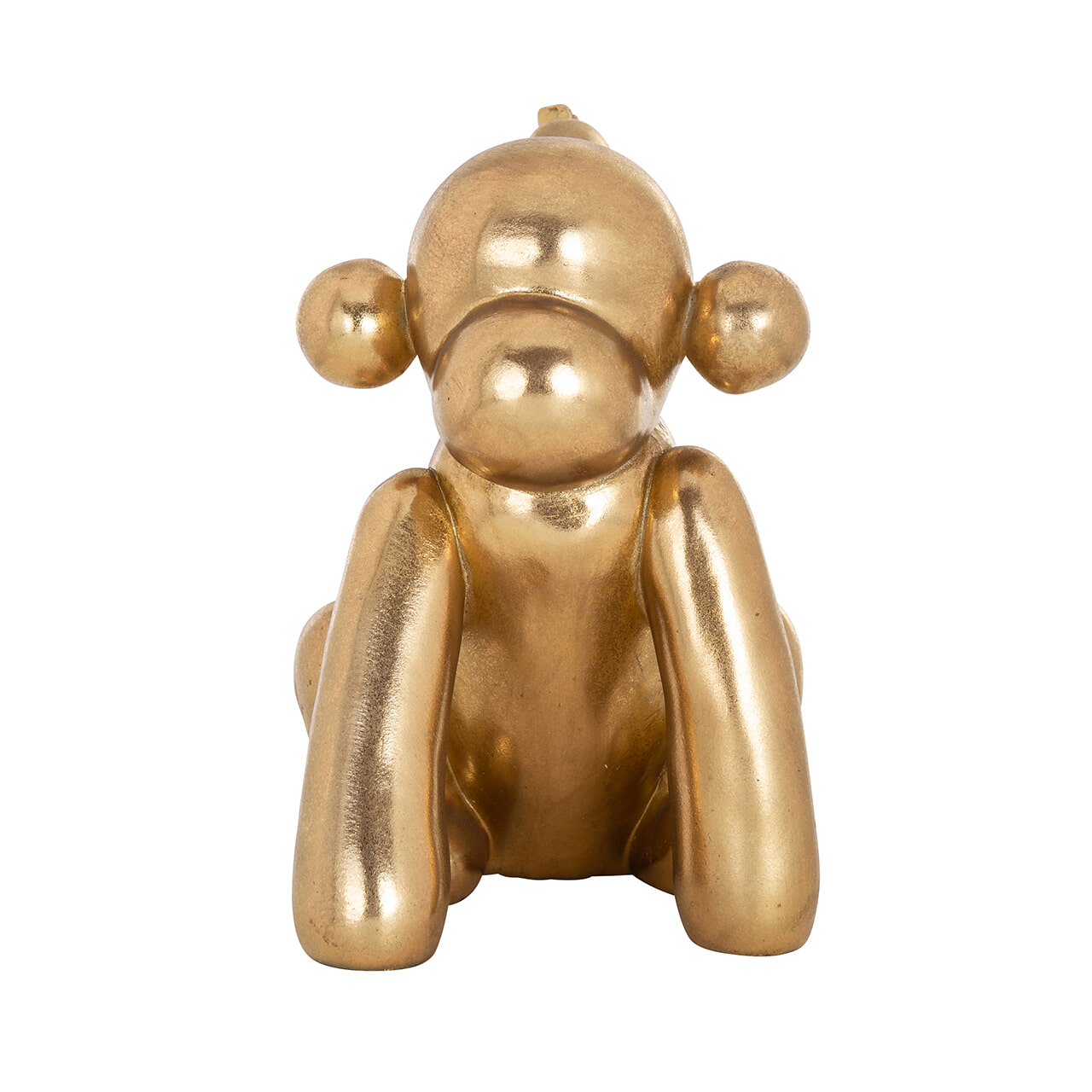 Richmond Decoratie 'Monkey' kleur Goud