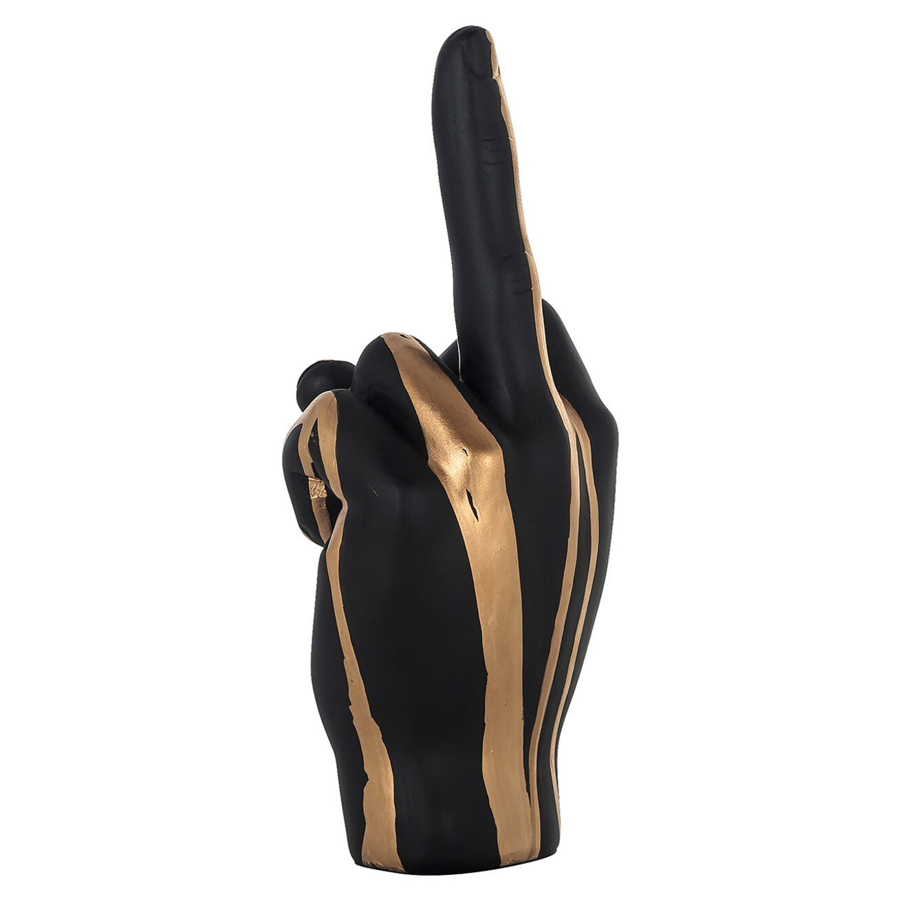 Richmond Decoratie Hand Middelvinger Zwart Goud Richmond Interiors richmond-decoratie-hand-middelvinger-zwart-goud-richmond-interiors