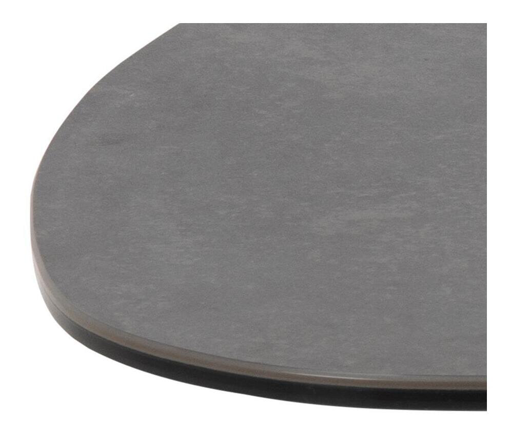 Bendt Salontafel 'Serena' Keramiek, 100 x 95cm, kleur Zwart