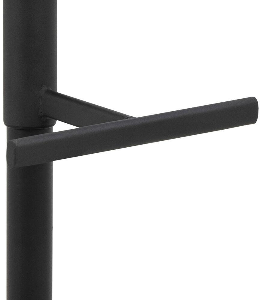 Bendt Barkruk 'Labarron' (zithoogte 65-86cm), Tweekleurig Bruin / grijs