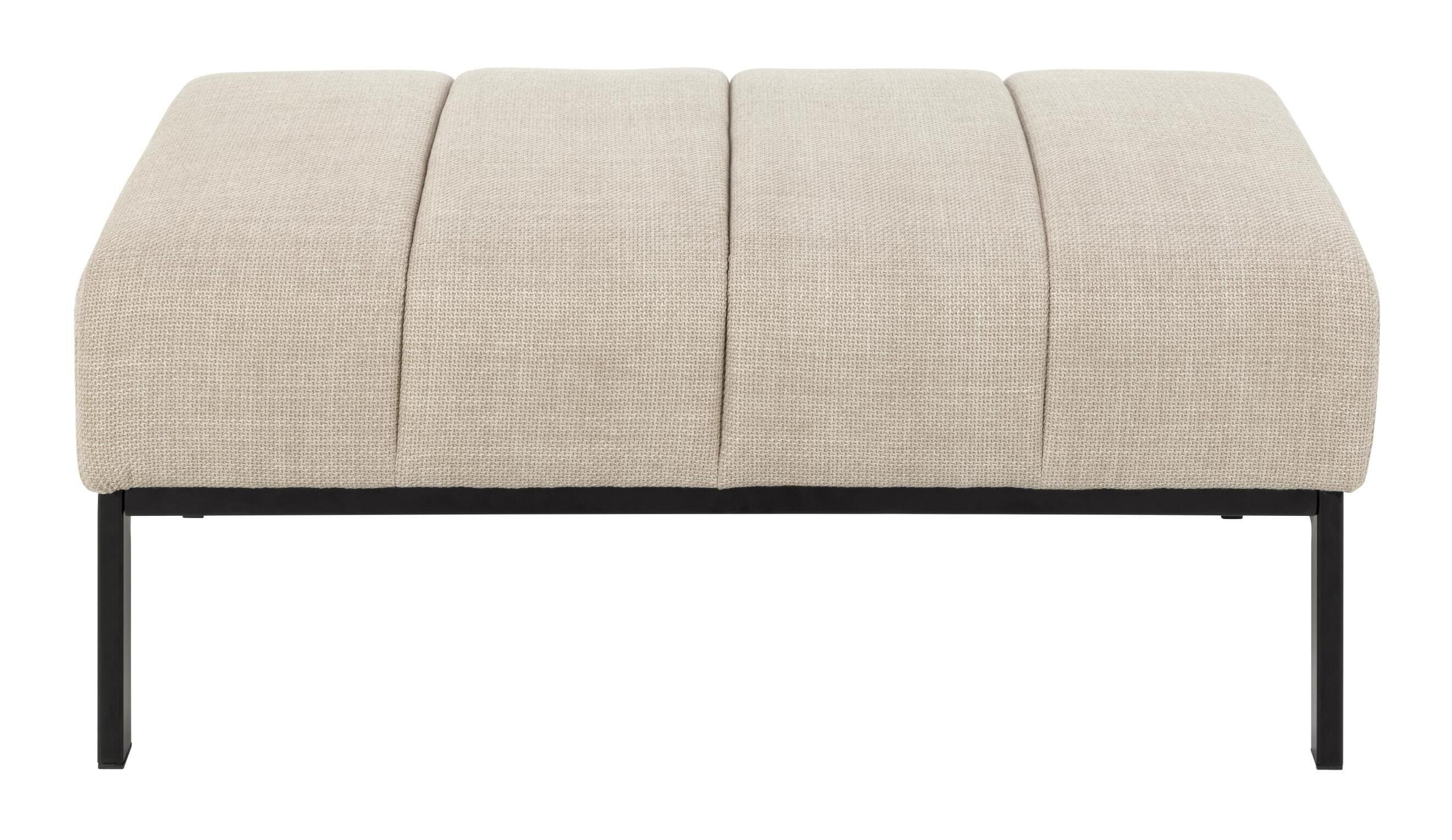 Bendt Hocker 'Meeka' 100 x 61cm, kleur Beige