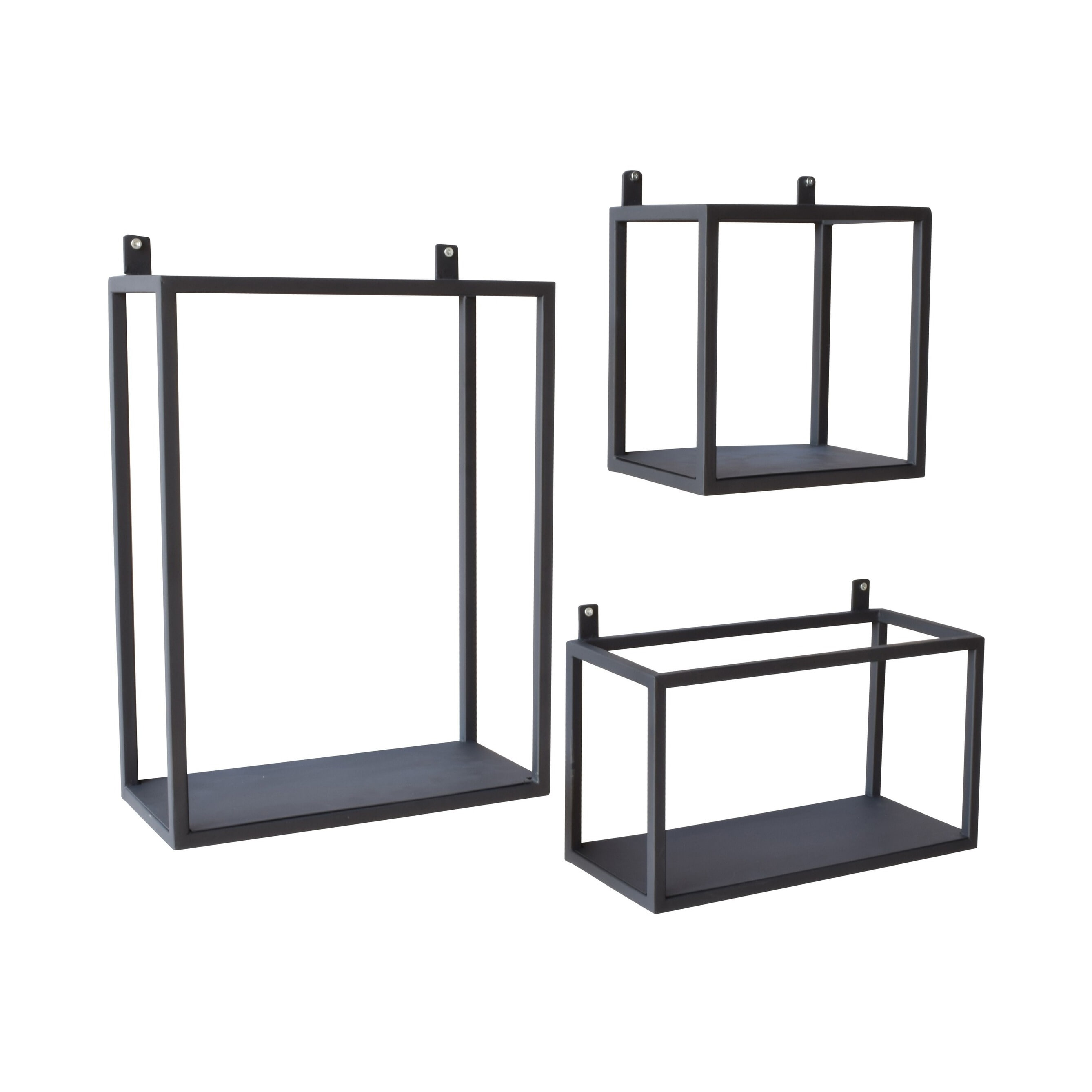 Urban Interiors wandboxes (Set van 3) - Vintage Black