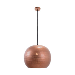 Urban Interiors hanglamp 'Spike Bol XL' Ø40cm, kleur Koper
