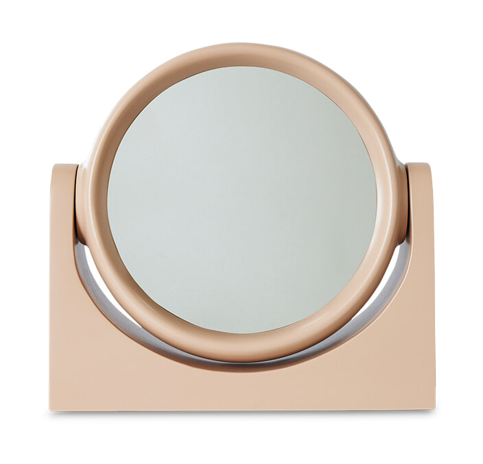 HKliving Tafelspiegel Dressing MDF - Zacht Perzik - Rond