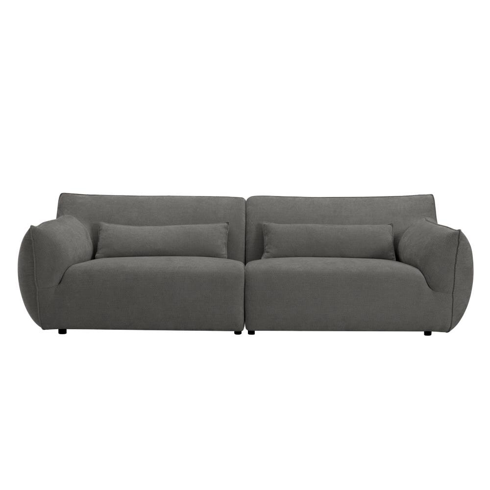 Tower Living 4-zits Bank Aberdeen Chenille - Donkergrijs