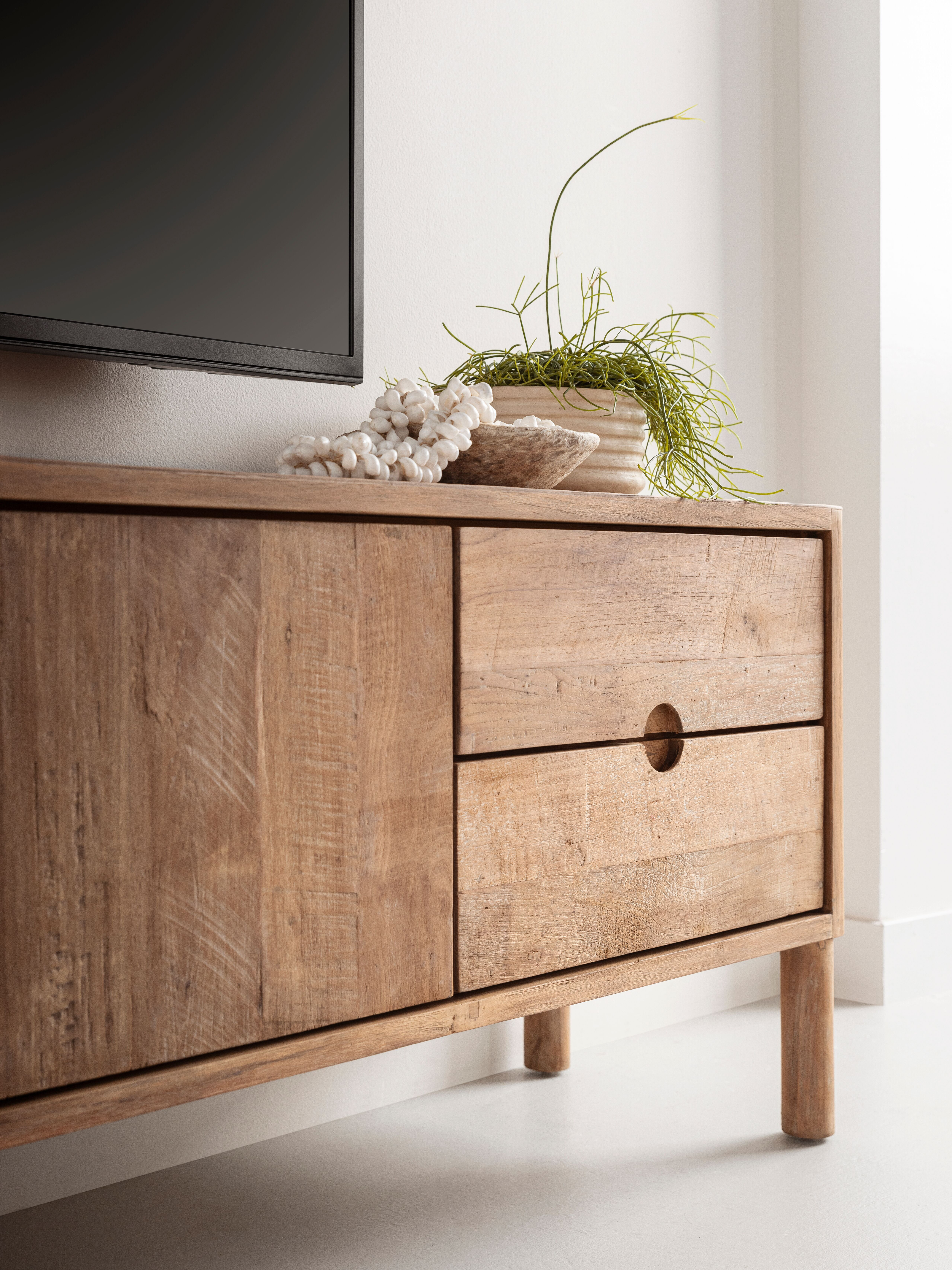 DTP Home TV-meubel 'Apollo No. 2' Teakhout, 150cm