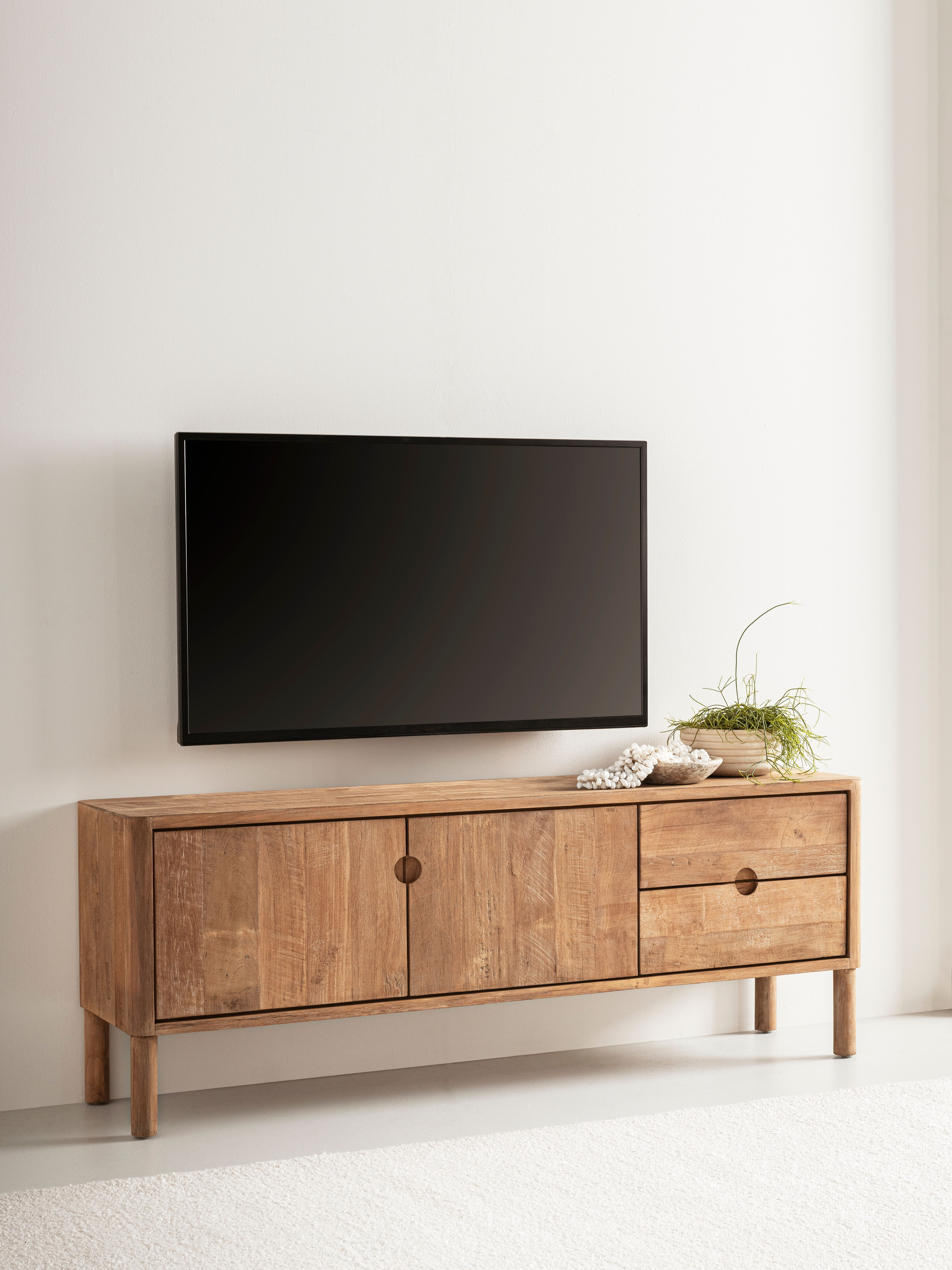 DTP Home TV-meubel 'Apollo No. 2' Teakhout, 150cm